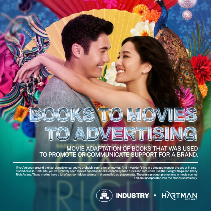 Books to Movies to Advertising