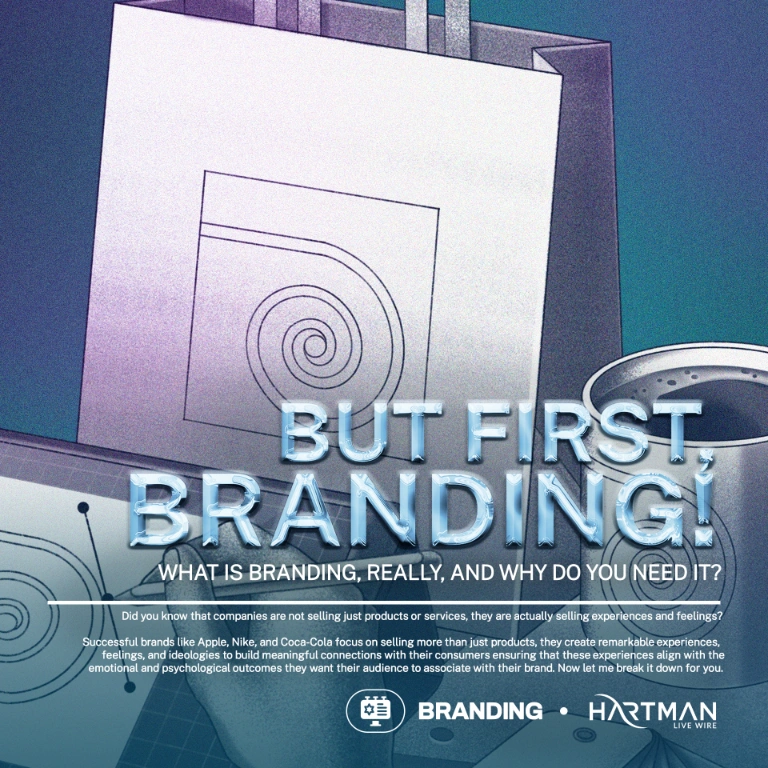 But first, branding!